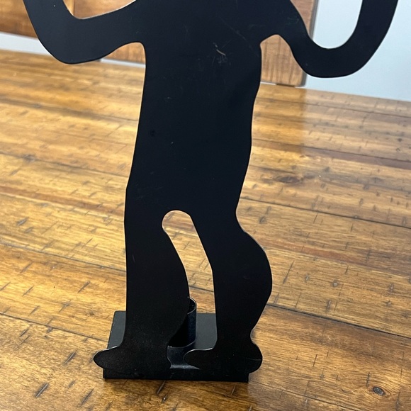 Vintage Rare 1993 Anna Efverlund Ikea Shadow Figure Metal Candleholder - Picture 6 of 7
